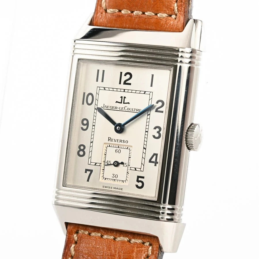 JAEGER-LECOULTRE SILVER WATCH - 3
