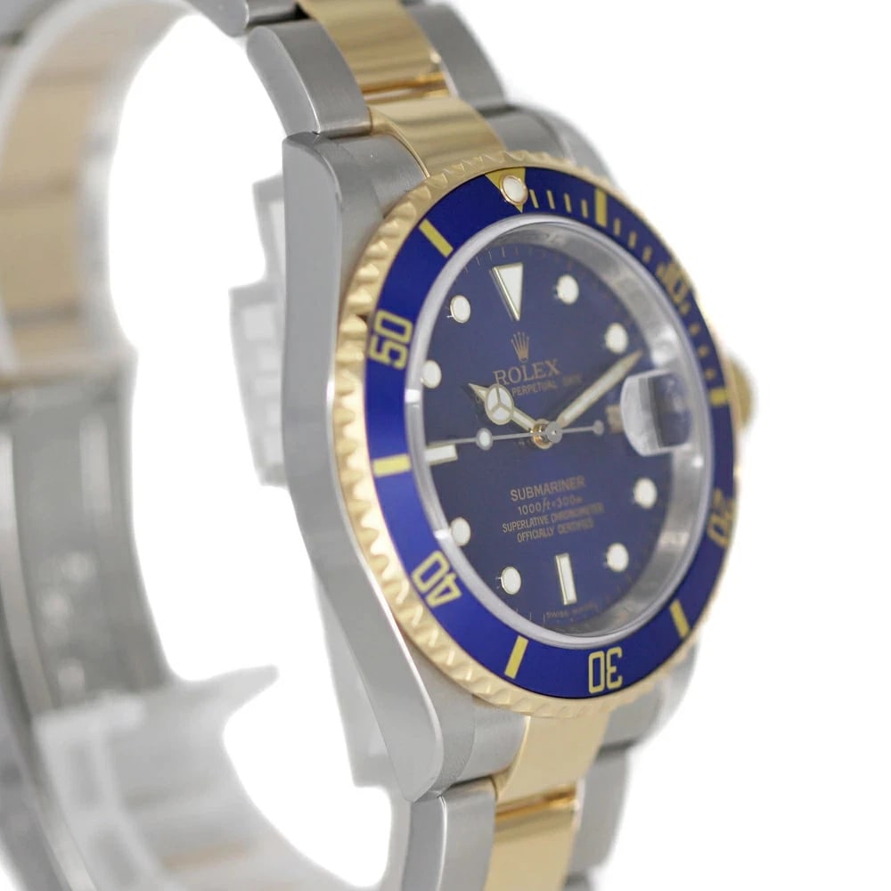 ROLEX SUBMARINER DATE BLUE WATCH - 3
