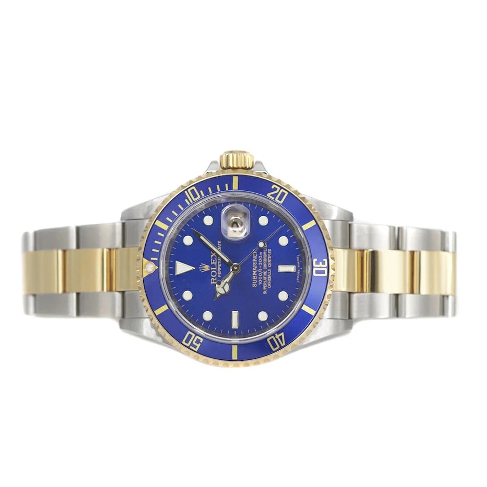 ROLEX SUBMARINER DATE BLUE WATCH - 6