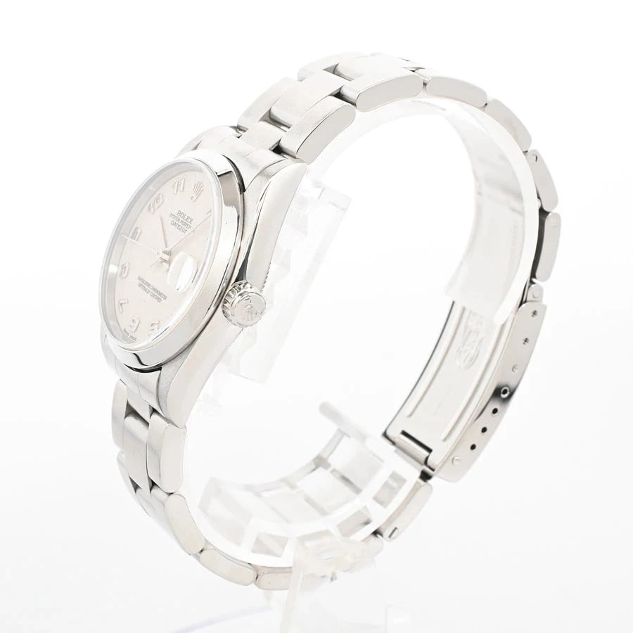 ROLEX DATEJUST IVORY WATCH - 2