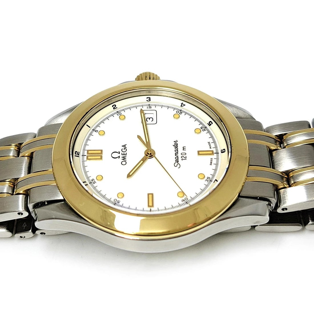 OMEGA WHITE WATCH - 3