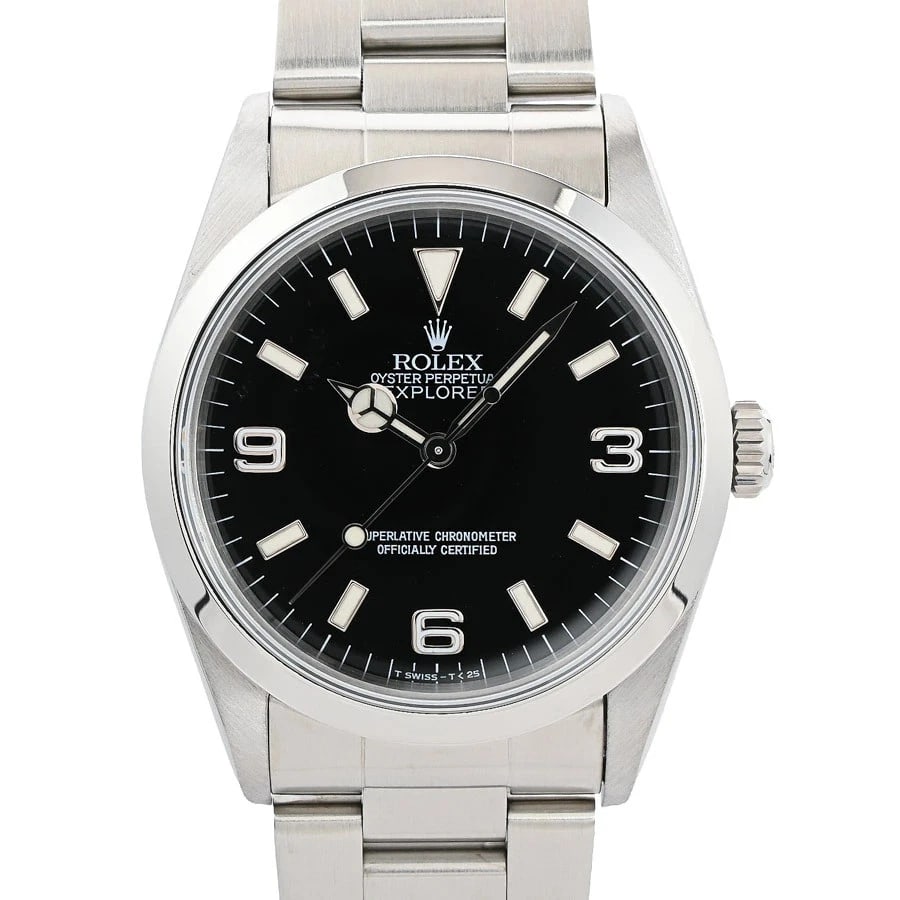 ROLEX EXPLORER BLACK WATCH (1 of 3)