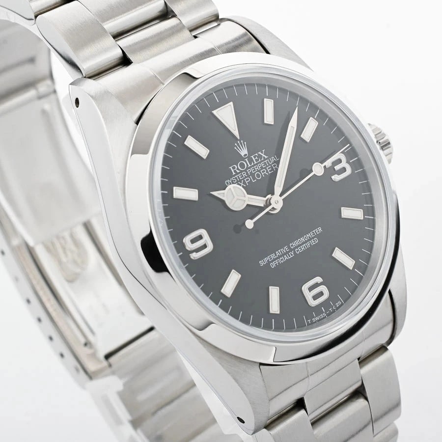 ROLEX EXPLORER BLACK WATCH - 3