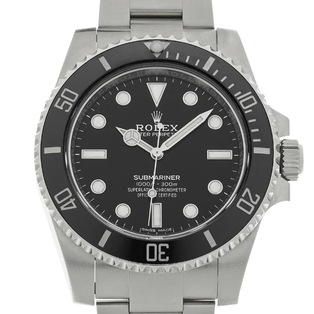 ROLEX SUBMARINER BLACK WATCH - 3