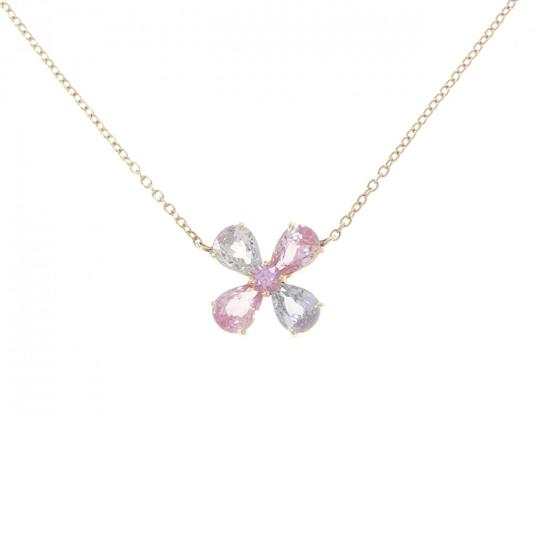 PONTE VECCHIO SAPPHIRE NECKLACE: Ponte Vecchio Sapphire Necklace Brand: Ponte Vecchio Type/Style: Ponte Vecchio Necklace Material: 750 Yellow Gold/18K Yellow Gold, Main Stone Sapphire Color: YELLOW GOLD Size: Length36?40cm Actual