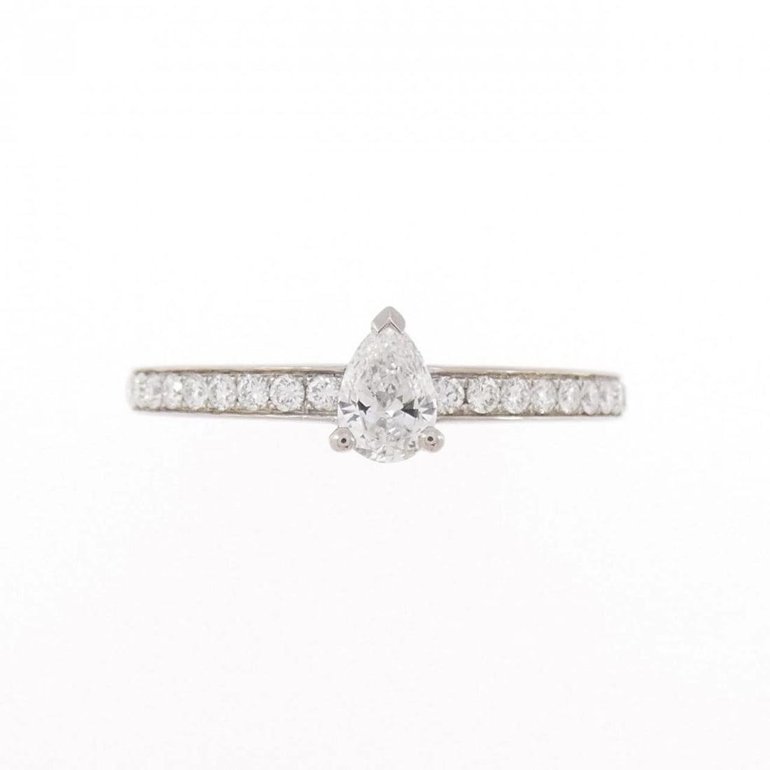 CHAUMET JOSEPHINE TRILLION DE CHAUMET RING: Chaumet Josephine Trillion de Chaumet Ring Brand: Chaumet Type/Style: Chaumet Ring Material: Platinum950, Main Stone Natural Color: Silver Size: US4 1/2(48) Accessories: None Accessories Notice: When