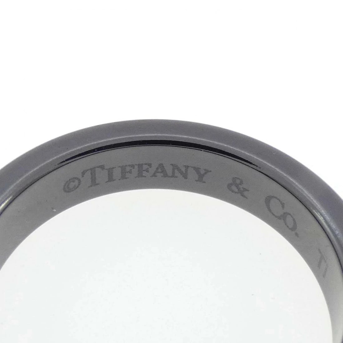 TIFFANY & CO.NARROW RING TITANIUM - 3