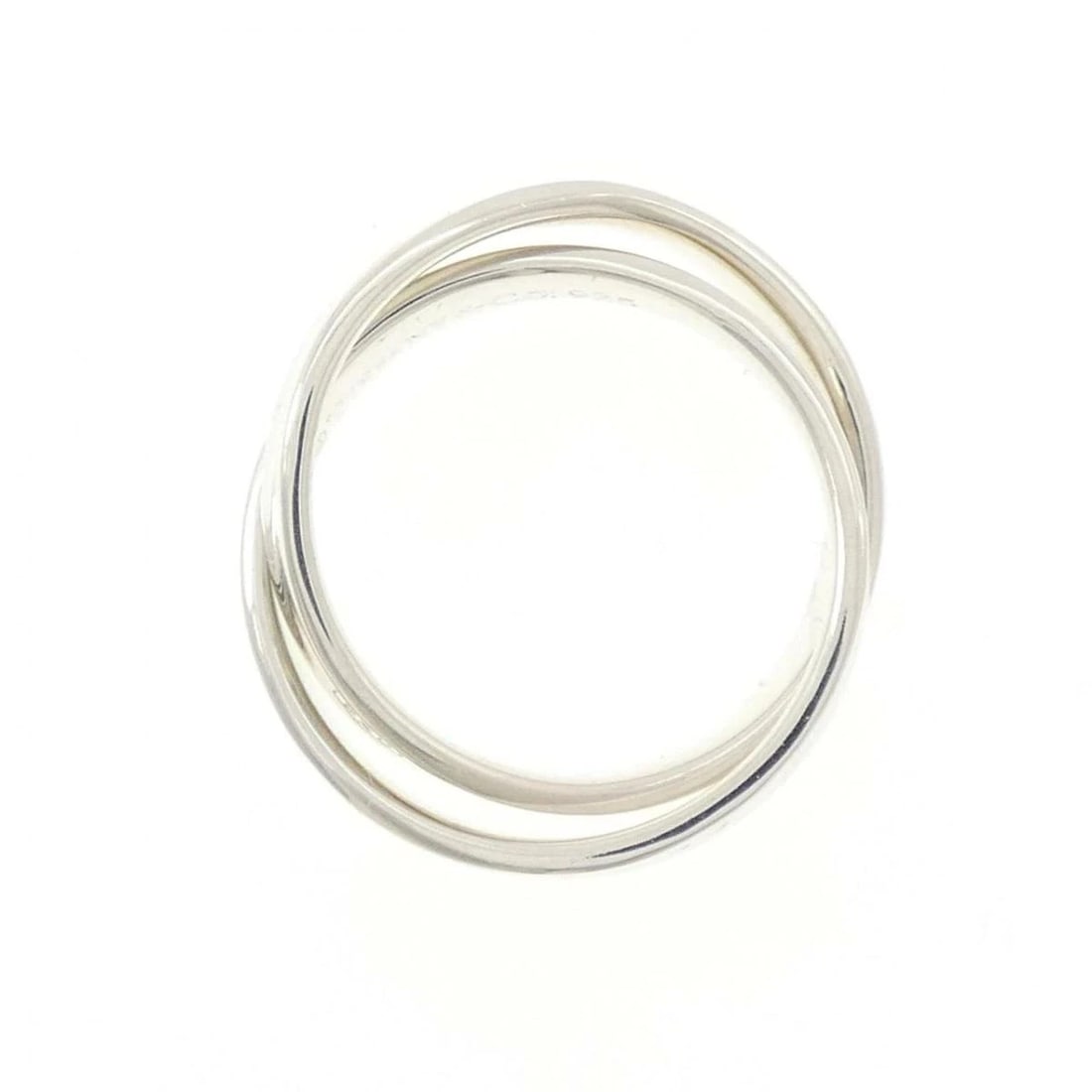 TIFFANY INTERLOCKING CIRCLE SILVER RING - 2