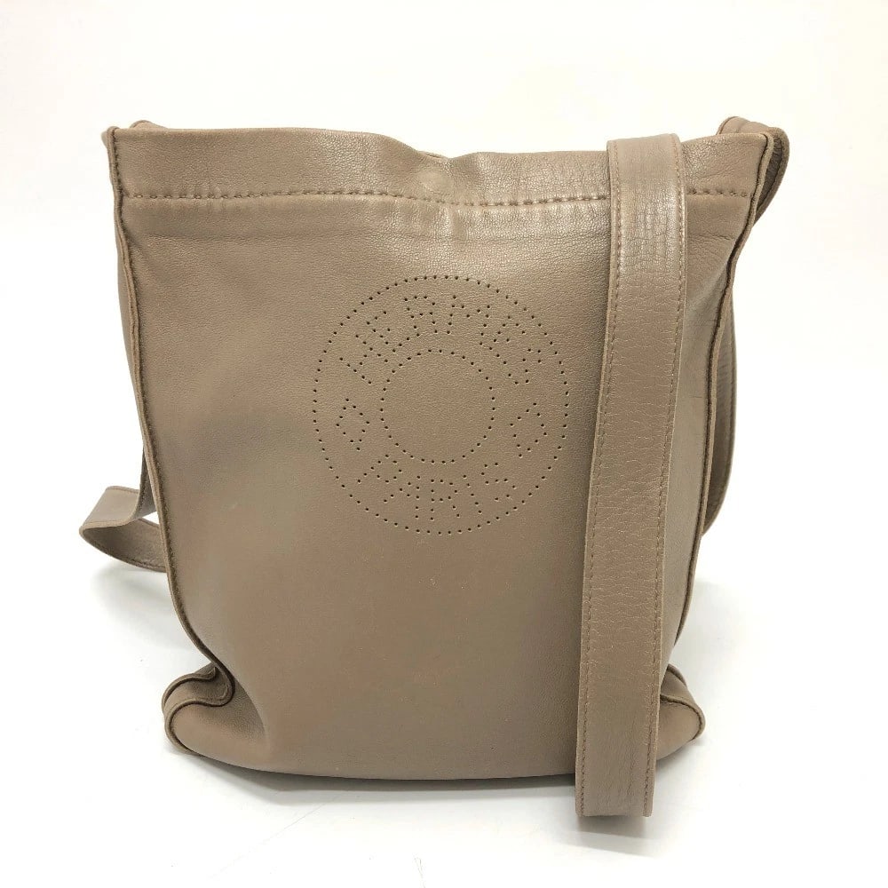 HERMES CRUDE CELL SHOULDER BAG LEATHER BROWN: HERMES Crude cell Shoulder Bag Leather Brown Brand: HERMES Type/Style: Shoulder Bag Material: Leather Color: Brown Size: W7.5xH8.9xD0.8inch / W19cmxH22.5cmxD2cm Accessories: None Accessories Notice: