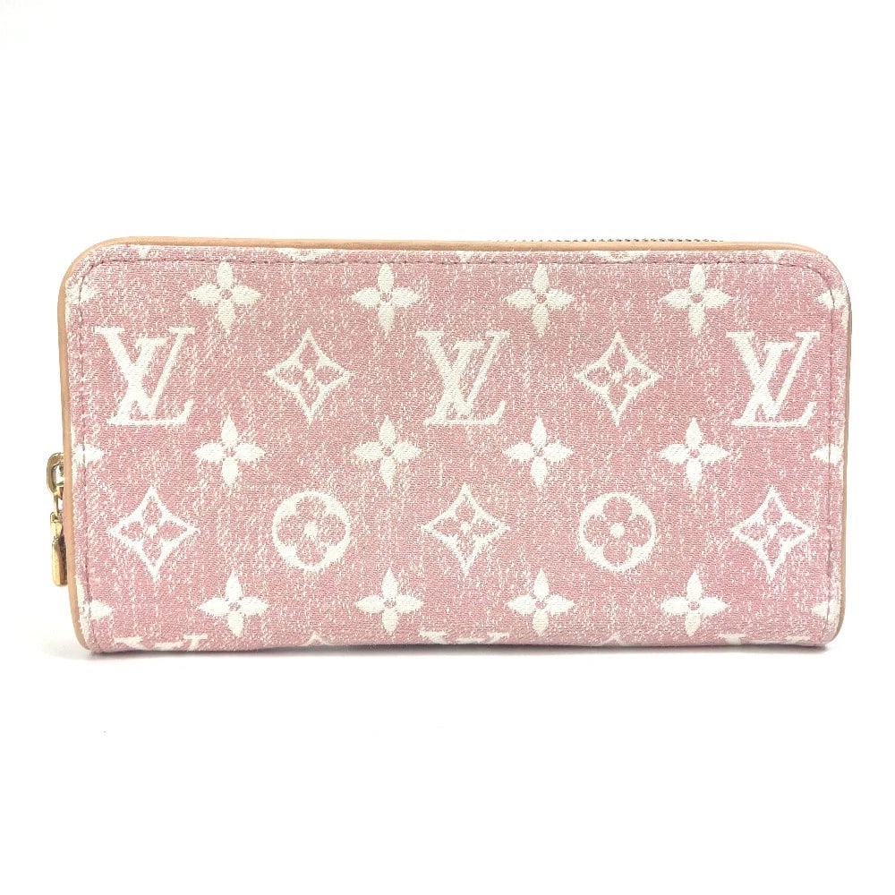 LOUIS VUITTON MONOGRAMDENIM ZIPPY WALLET LONG WALLET: LOUIS VUITTON MonogramDenim Zippy Wallet Long Wallet Brand: LOUIS VUITTON Type/Style: Long Wallet Material: MonogramDenim Color: pink Size: W7.9xH4.3xD0.8inch / W20cmxH11cmxD2cm Accessories: None