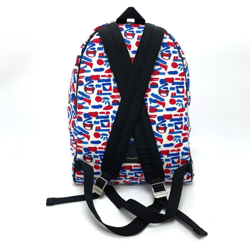SAINT LAURENT PARIS MULTI TOTAL PATTERN BACKPACK-BAG - 2