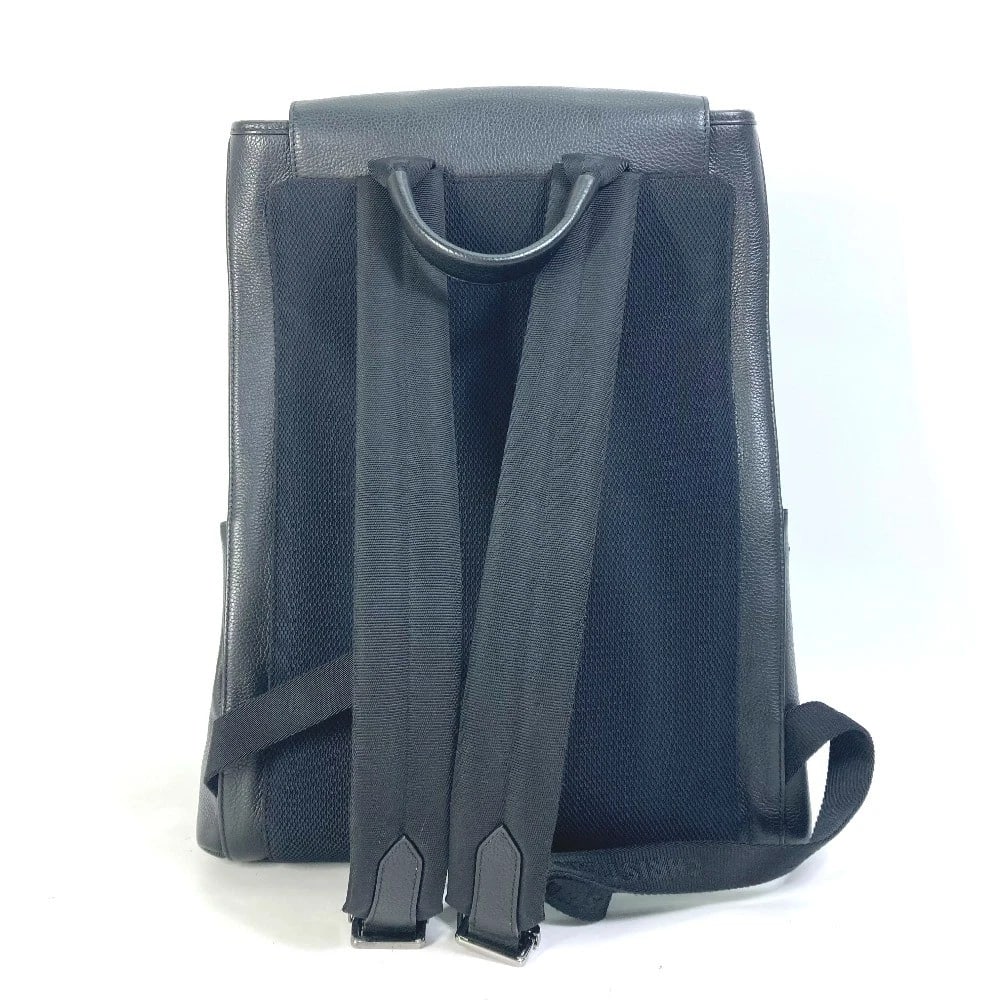 DIOR SADDLE BACKPACK BAG BACKPACK LEATHER BLACK - 2