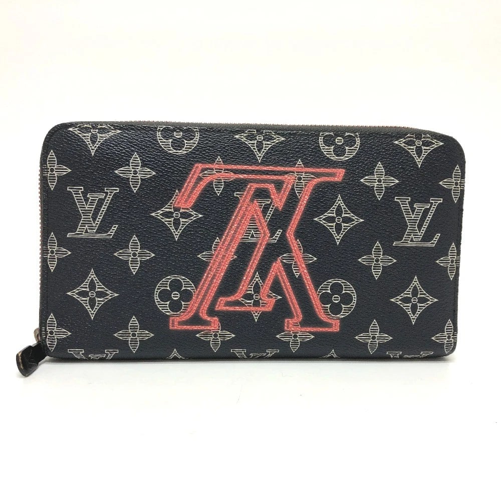 LOUIS VUITTON MONOGRAM UPSIDE DOWN INK ZIPPY ORGANIZER: LOUIS VUITTON Monogram upside down ink Zippy Organizer Brand: LOUIS VUITTON Type/Style: Long Wallet Material: MonogramCanvas Color: NavyxBlackHardware RedHardware Size: W8.3xH4.7xD0.8inch / W21cmxH12c