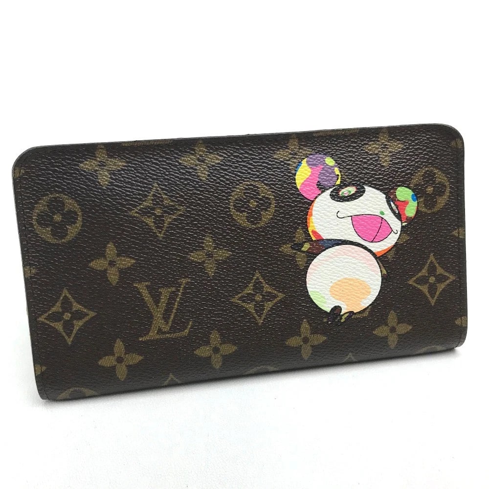 LOUIS VUITTON MONOGRAM PANDA PORTE MONETZIP LONG WALLET: LOUIS VUITTON Monogram panda Porte Monetzip Long Wallet Brand: LOUIS VUITTON Type/Style: Long Wallet Material: MonogramCanvas Color: Brown / Brown Size: W7.5xH4.1xD0.8inch / W19cmxH10.5cmxD2cm