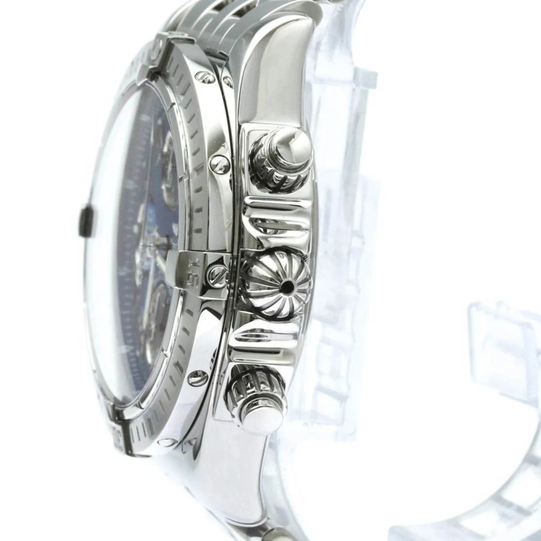 BREITLING CHRONOMAT EVOLUTION BLUE IMPULSE WATCH - 4