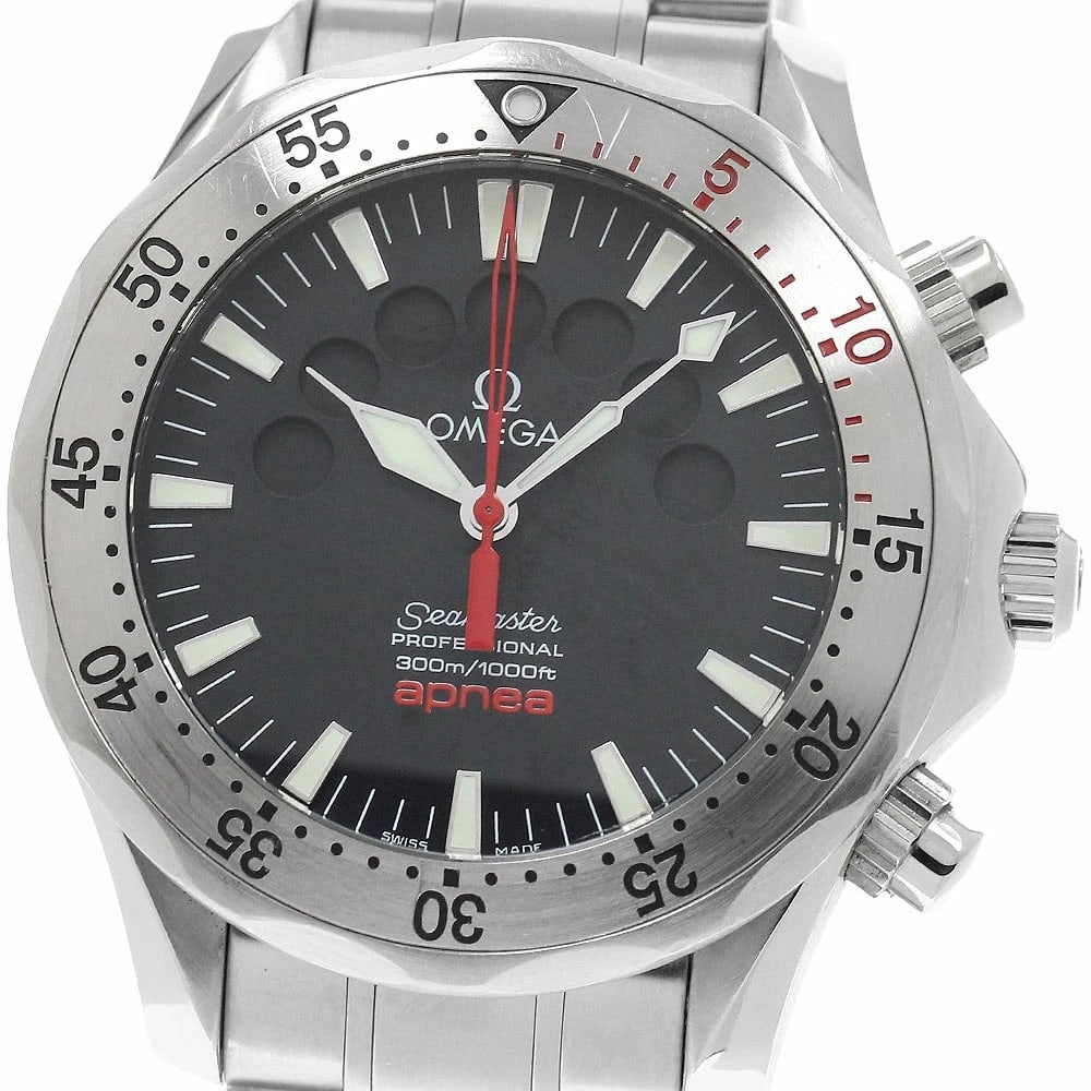 OMEGA WATCH SEAMASTER APNEA JACQUES WATCH: Omega Watch Seamaster Apnea Jacques Watch Brand: OMEGA Type/Style: Wristwatch Material: Stainless steel Color: none Size: Case size: Approx. 42mm Wrist size: Approx. 17.5cm Accessories: None <