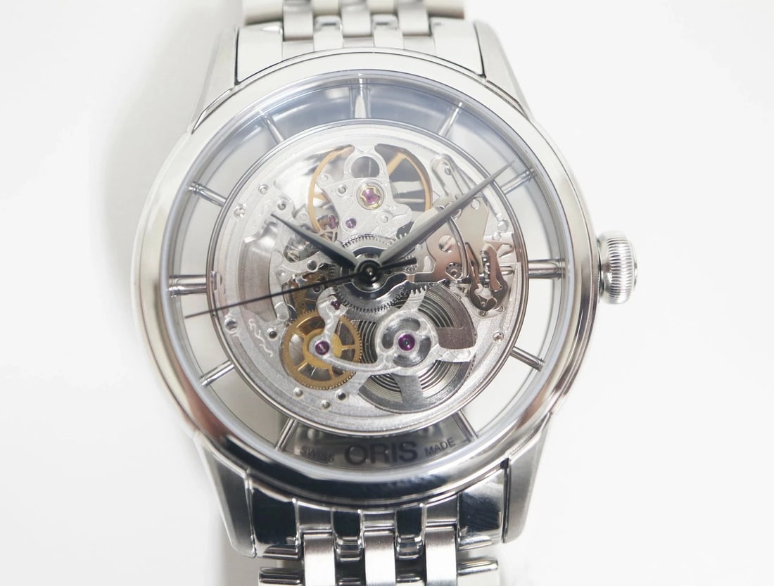 ORIS WATCH ARTELIER TRANSLUCENT AUTOMATIC WATCH (1 of 2)