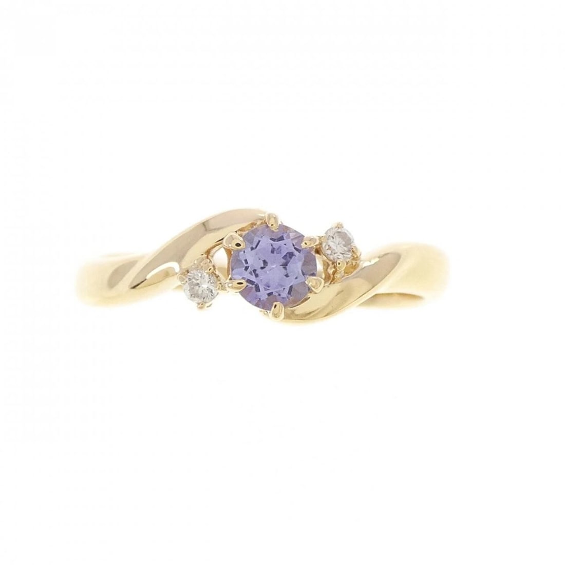 K18YG TANZANITE RING - 2