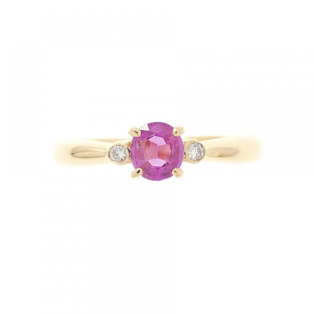 K18YG SAPPHIRE RING - 2