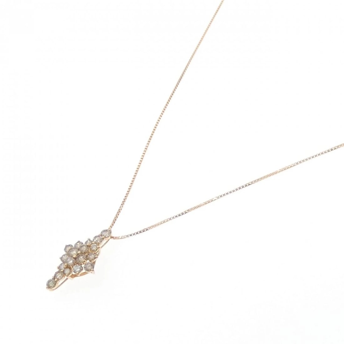 K18PG DIAMOND NECKLACE - 2