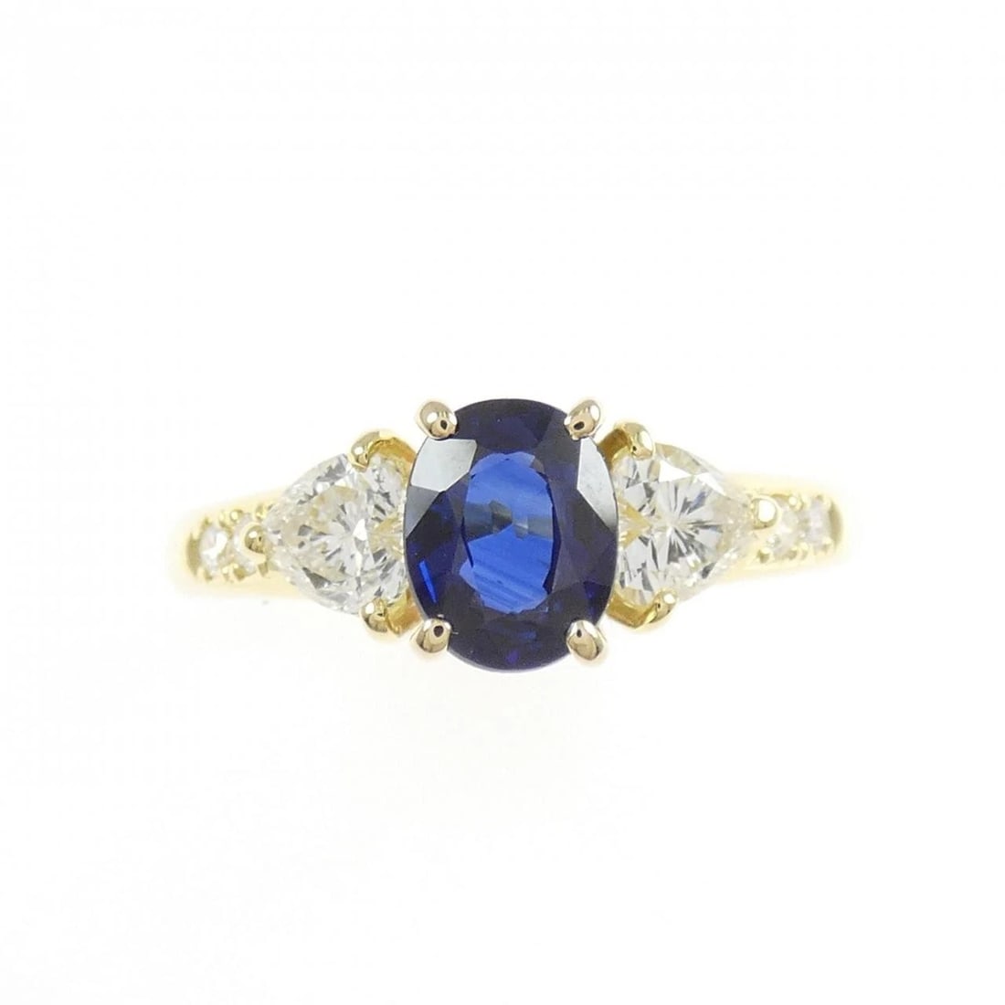 K18YG SAPPHIRE RING - 2