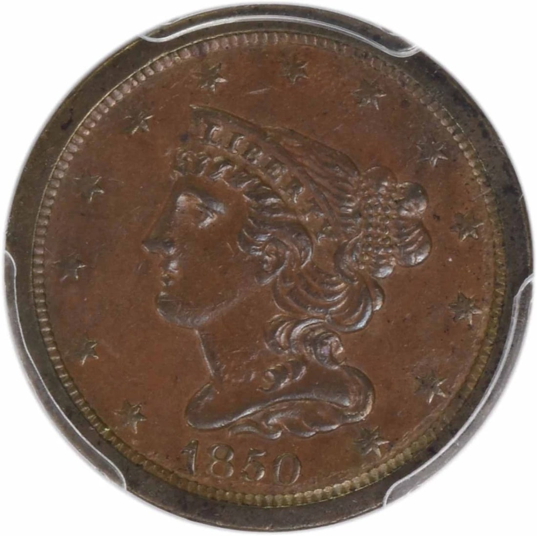 1850 HALF CENT (1 of 2)