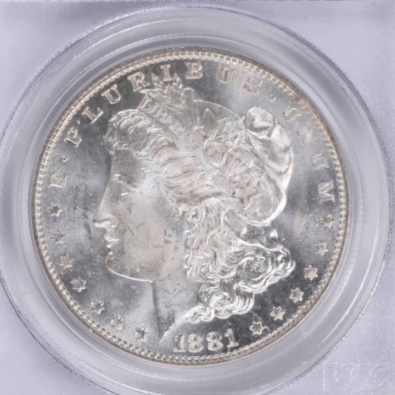 1881 MORGAN SILVER DOLLAR - 2