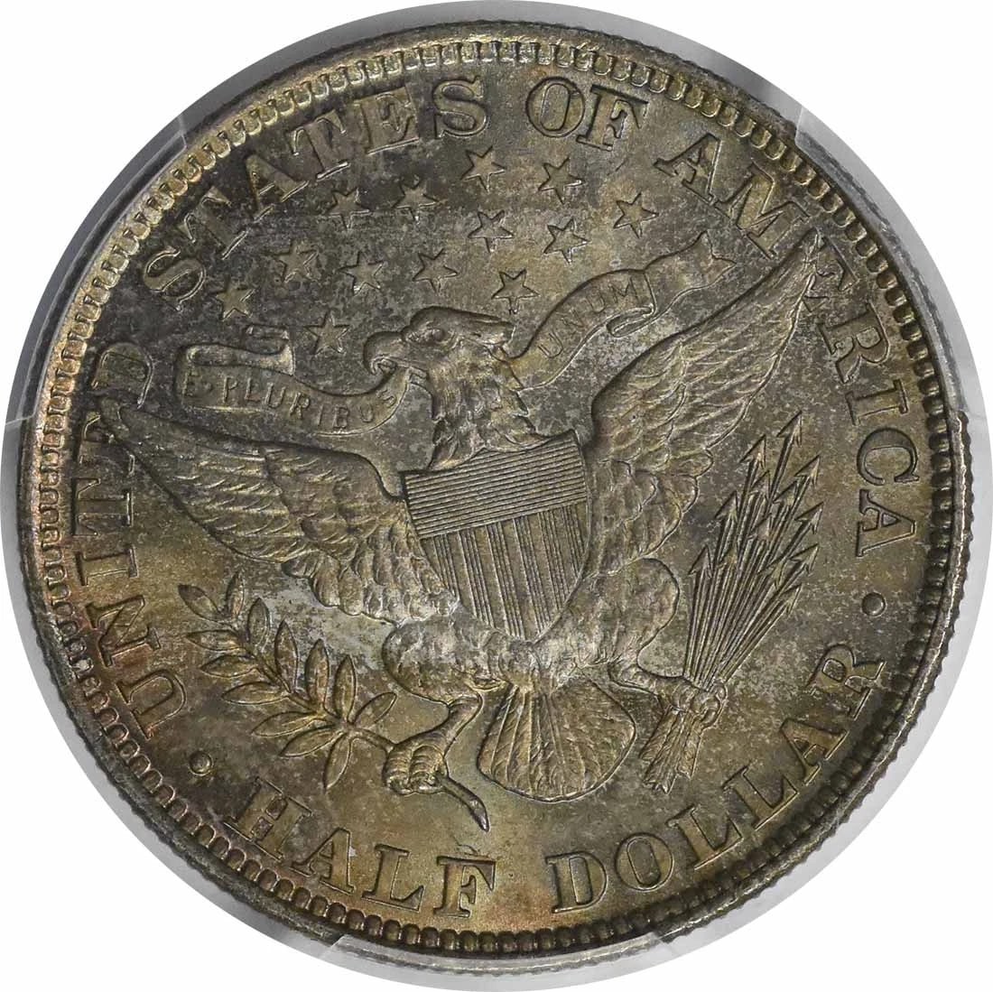 1894 BARBER SILVER HALF DOLLAR - 2