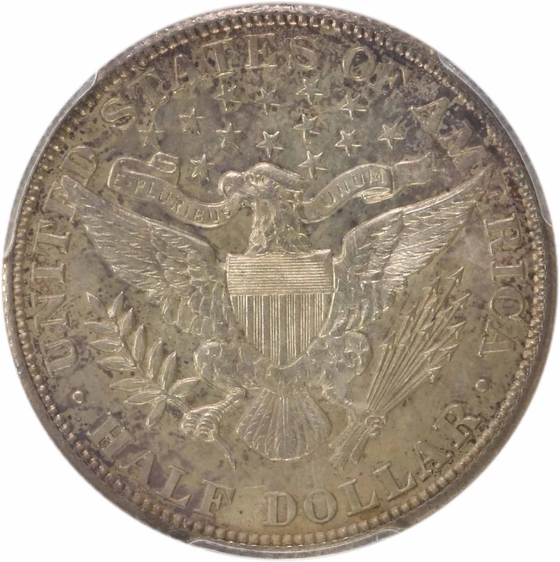 1902 BARBER SILVER HALF DOLLAR - 2