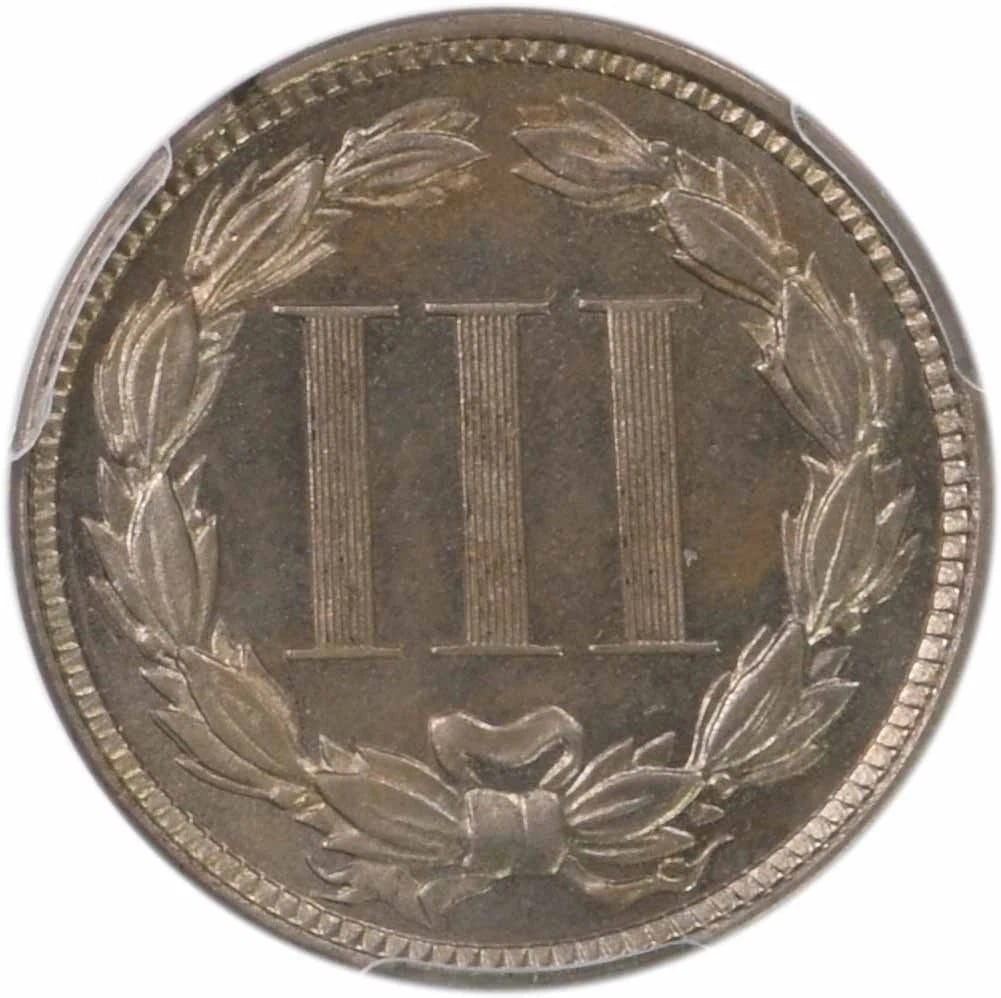 1879 THREE CENT NICKEL - 2