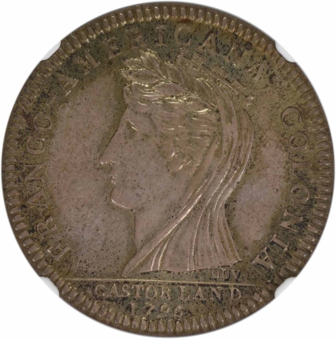 1796 CASTORLAND SILVER MEDAL RESTRIKE CORNUCOPIA: 1796 Castorland Silver Medal Restrike Cornucopia Year: Composition: Denomination: Country of Origin: United States Accessories: None Accessories Notice: When purchasing pre-owned goods, please refe