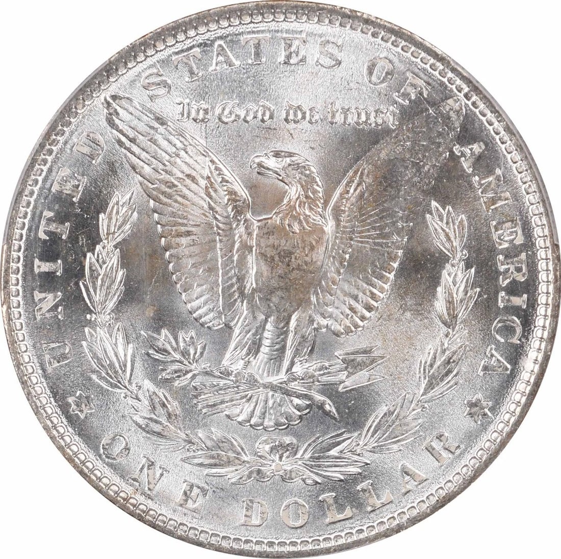 1886 MORGAN SILVER DOLLAR - 2