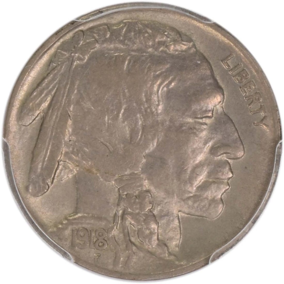 1918-D BUFFALO NICKEL: 1918-D Buffalo Nickel Year: 1918 Composition: Nickel Denomination: 5C Country of Origin: United States Accessories: None Accessories Notice: When purchasing pre-owned goods, please refer to the