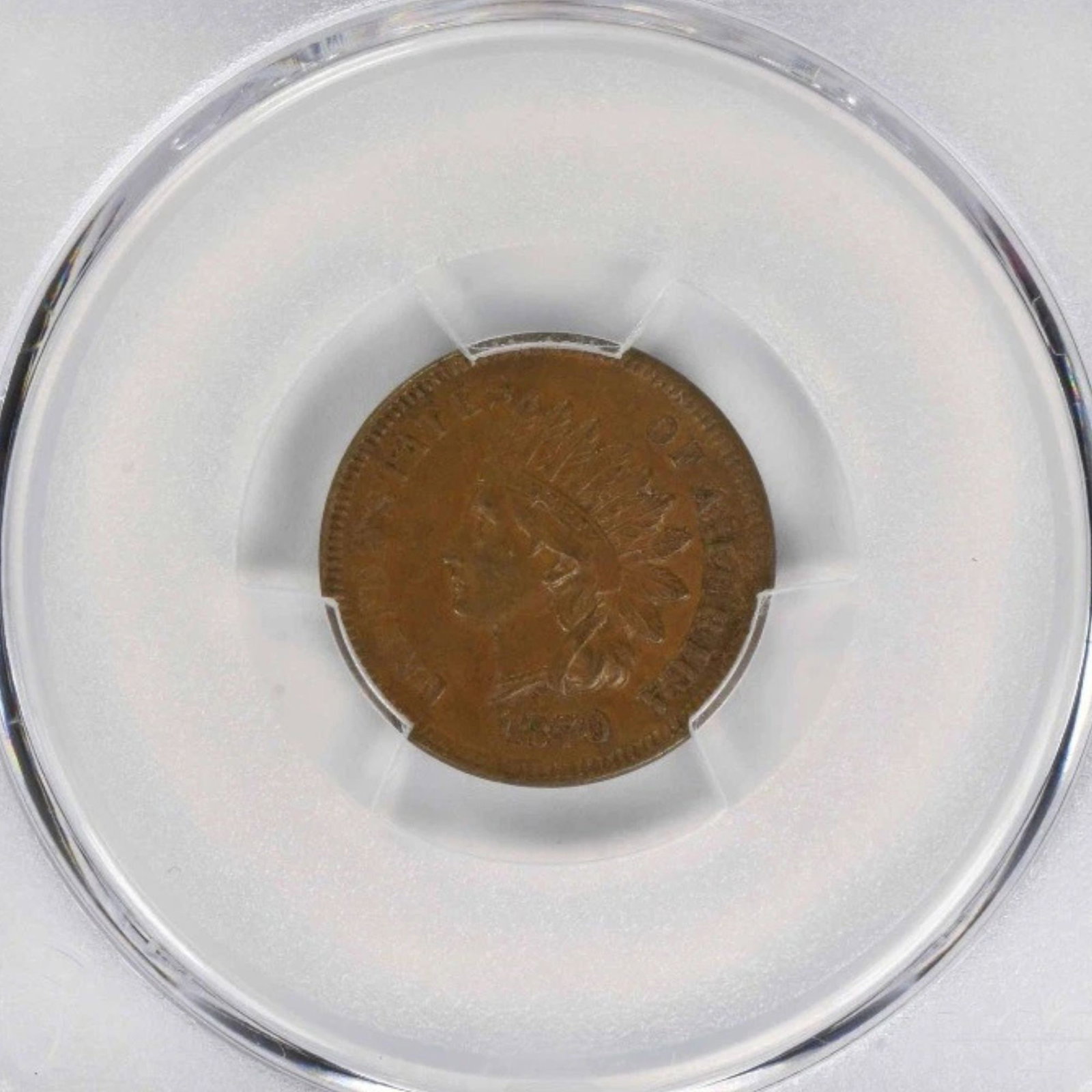 1870 INDIAN CENT - 2