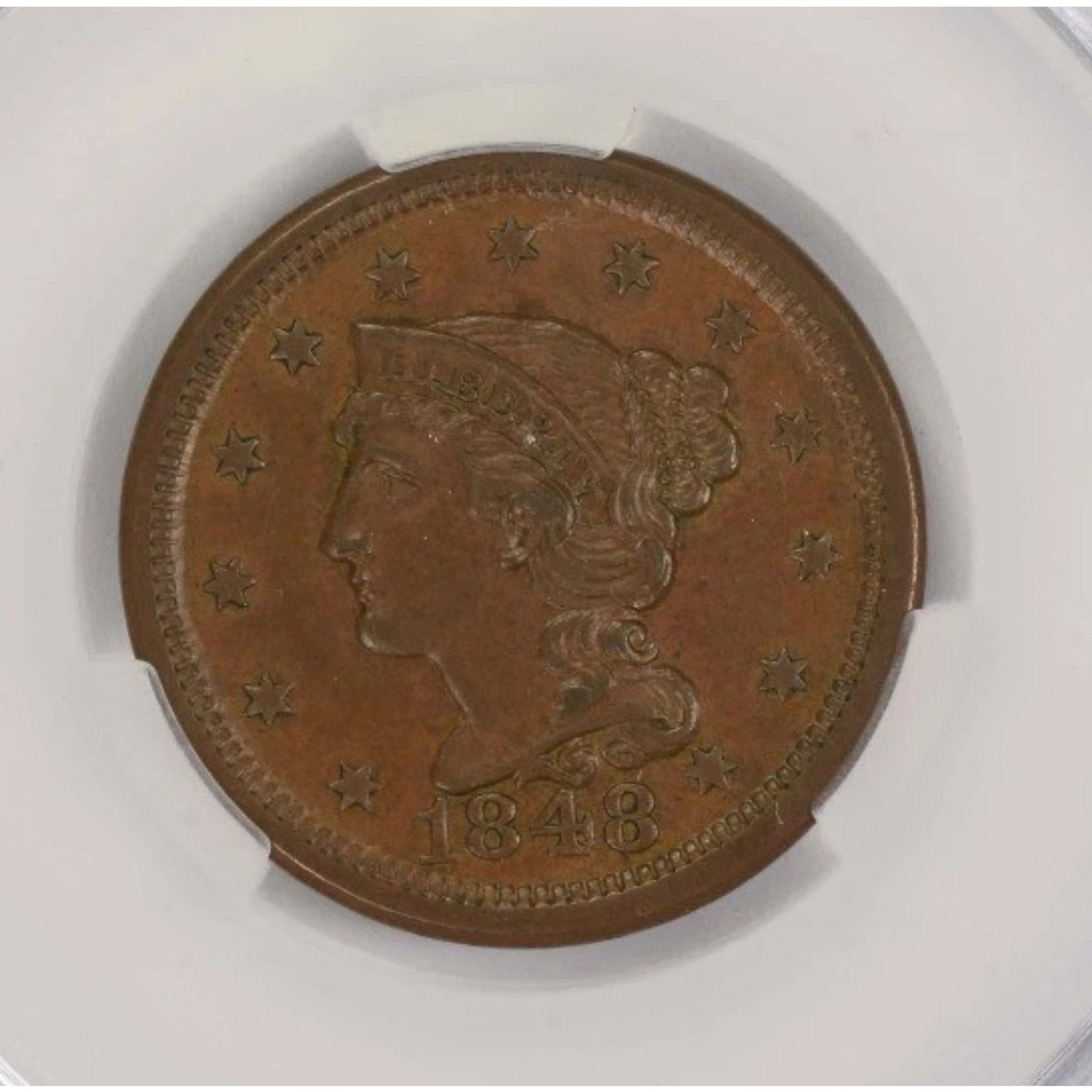 1848 LARGE CENT - 2