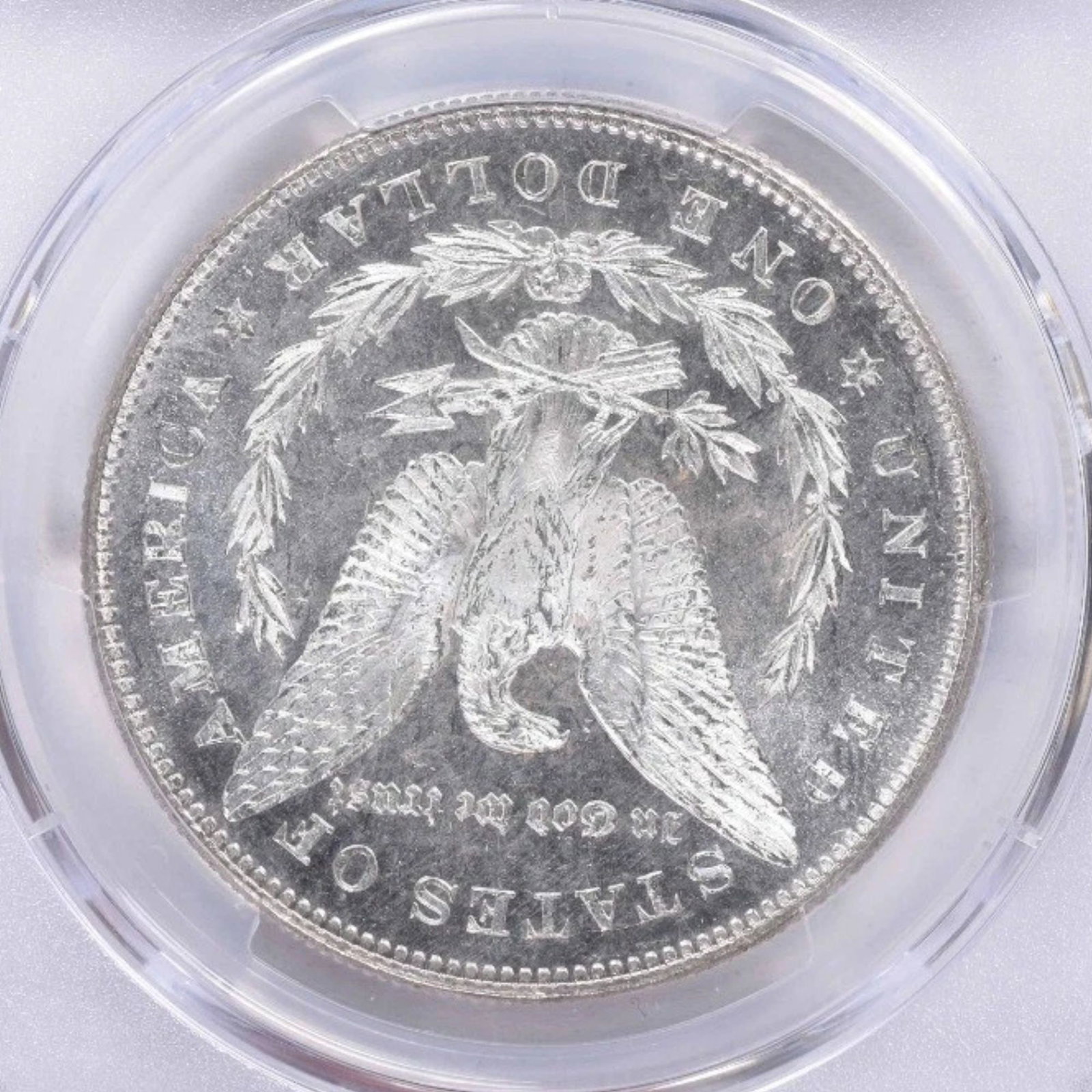 1878 MORGAN SILVER DOLLAR 7TF REVERSE - 2