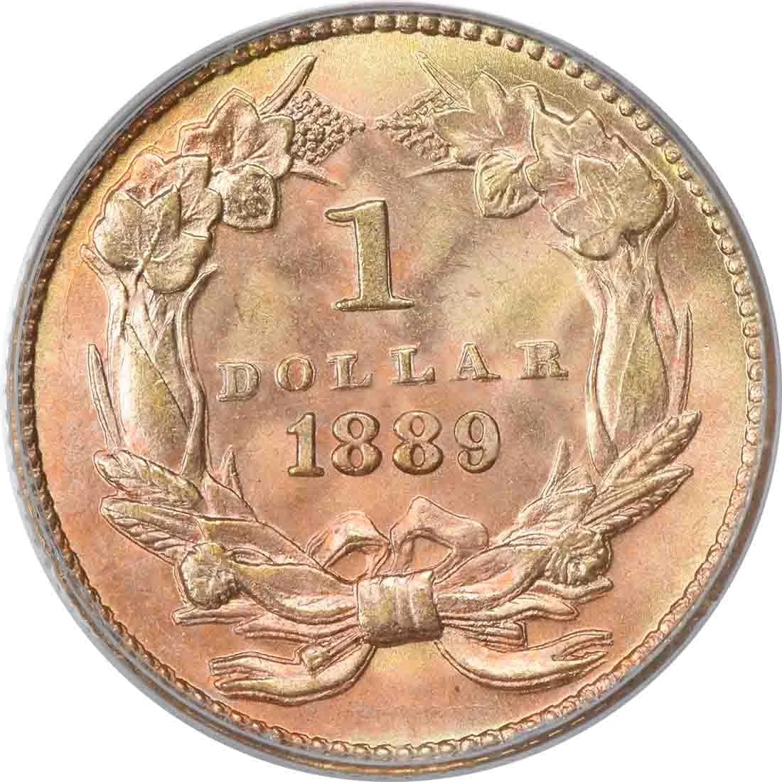 1889 $1 GOLD TYPE - 2