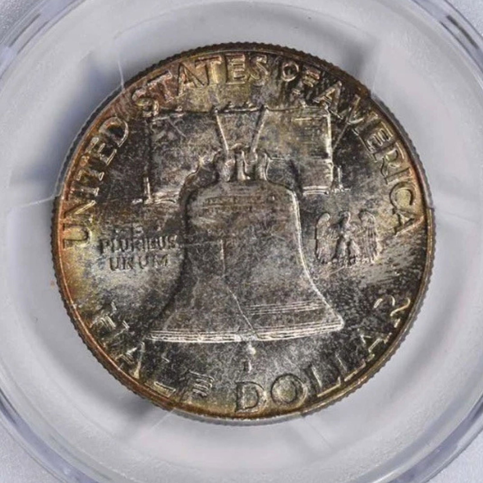 1949 FRANKLIN SILVER HALF DOLLAR - 2