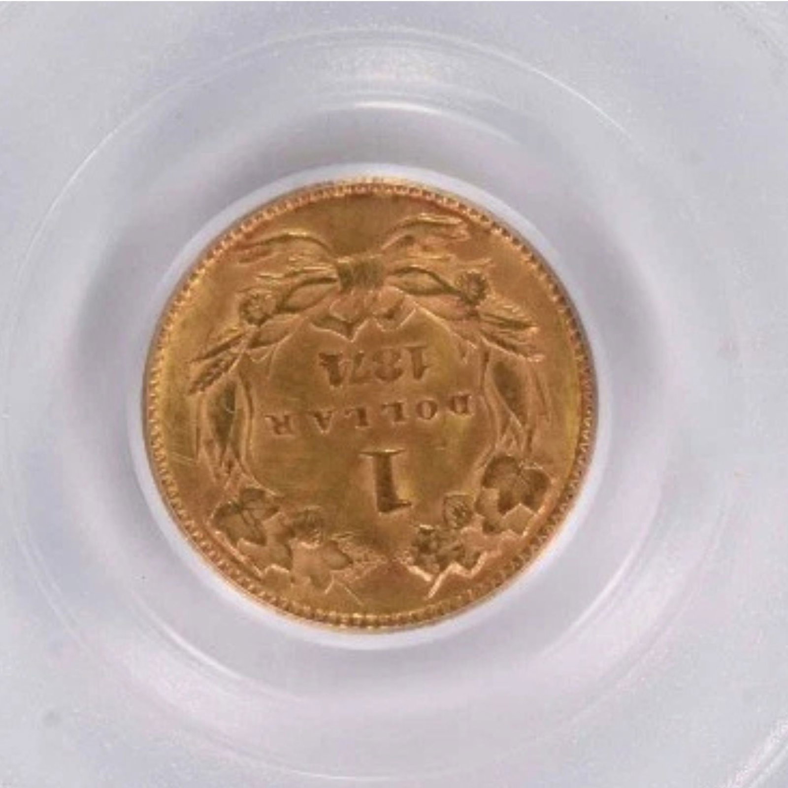 1874 $1 GOLD TYPE - 2