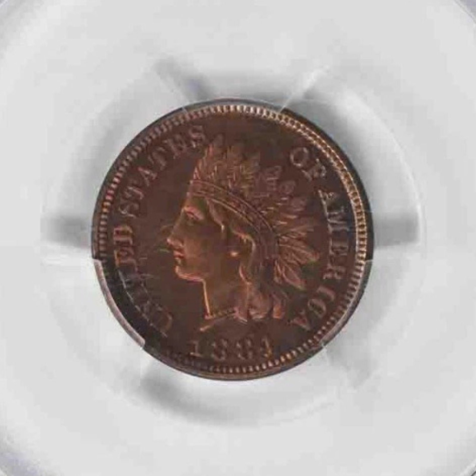 1884 INDIAN CENT - 2