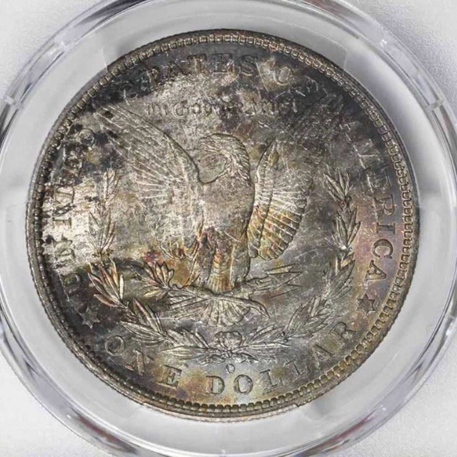 1904-O MORGAN SILVER DOLLAR: 1904-O Morgan Silver Dollar Year: 1904 Composition: 90% Silver, 10% Copper Denomination: $1 Country of Origin: United States Accessories: None Accessories Notice: When purchasing pre-owned goods,