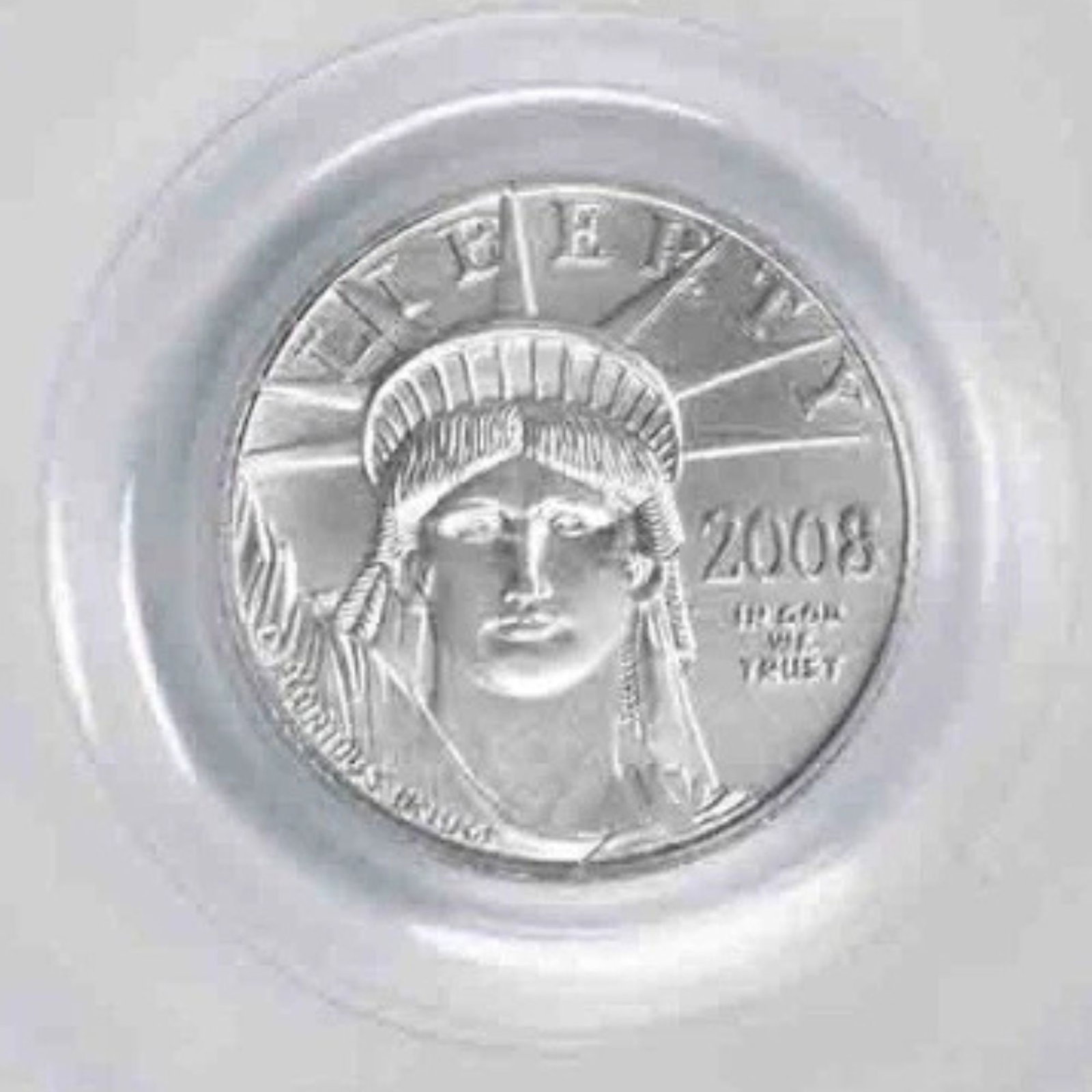 2008 $10 AMERICAN PLATINUM EAGLE - 2