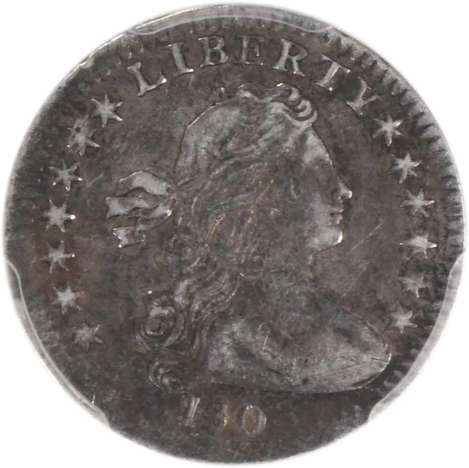 1803 BUST SILVER HALF DIME SMALL: 1803 Bust Silver Half Dime Small Year: 1803 Composition: 89.2% Silver, 10.8% Copper Denomination: Half Dime Country of Origin: United States Accessories: None Accessories Notice: When purchasing pr