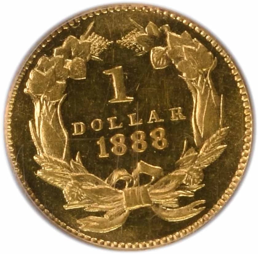 1888 $1 GOLD TYPE - 2