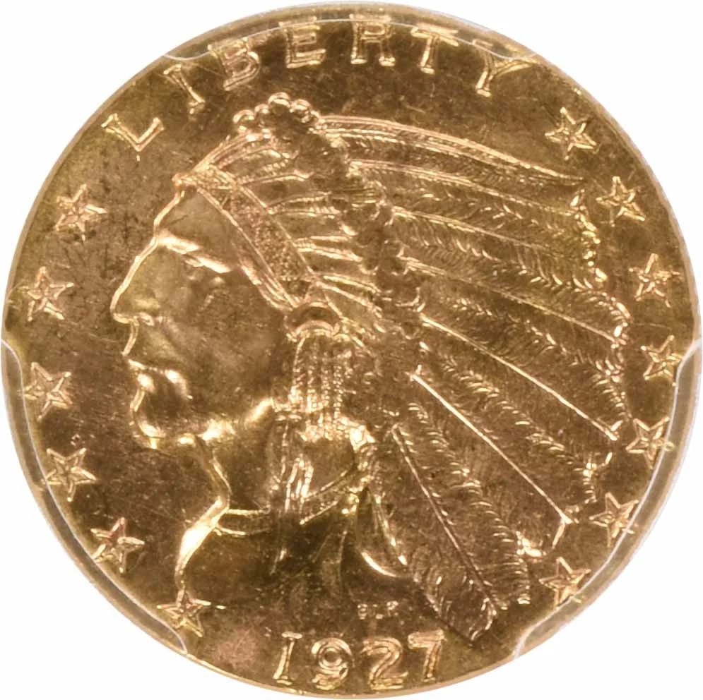 1927 $2.50 GOLD INDIAN (1 of 2)