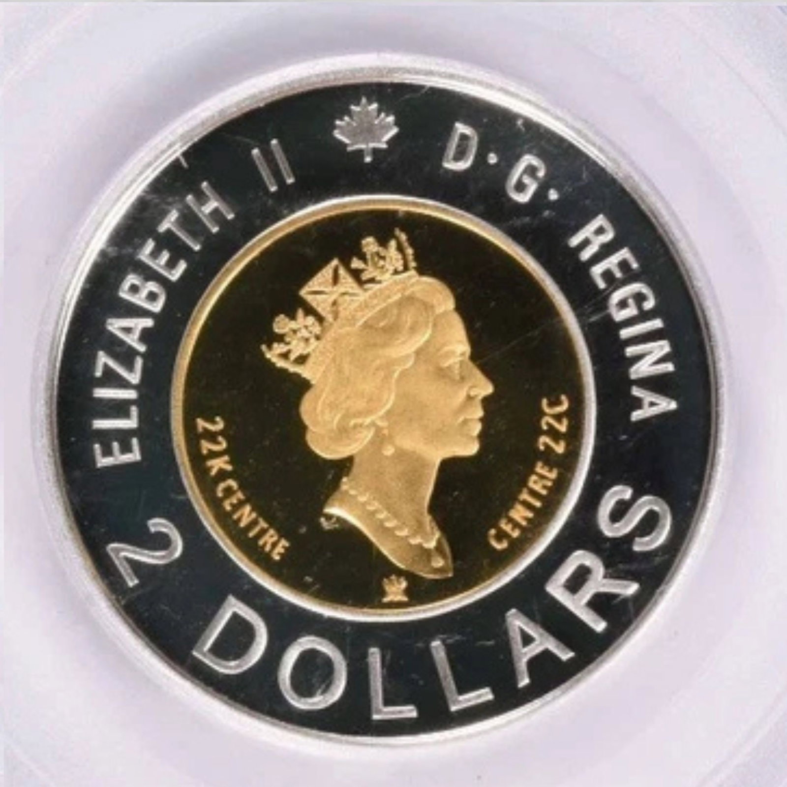 2000 $2 CANADA GOLD - 2