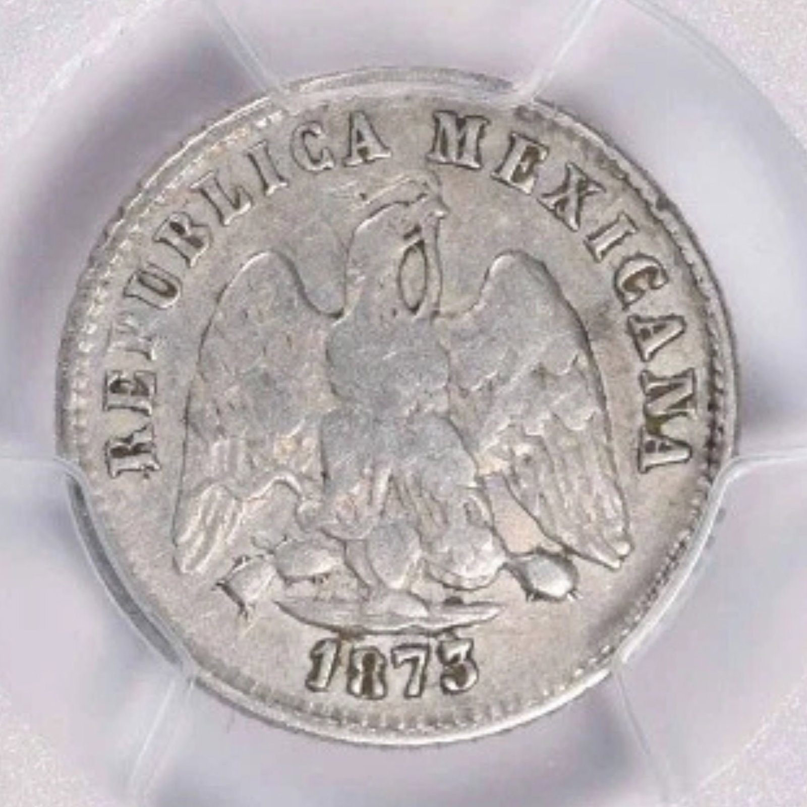 1873 ZS H MEXICO 10 CENTAVOS: 1873 Zs H Mexico 10 Centavos Year: 1873 Composition: Silver Denomination: Country of Origin: Mexico Accessories: None Accessories Notice: When purchasing pre-owned goods, please refer to the photos