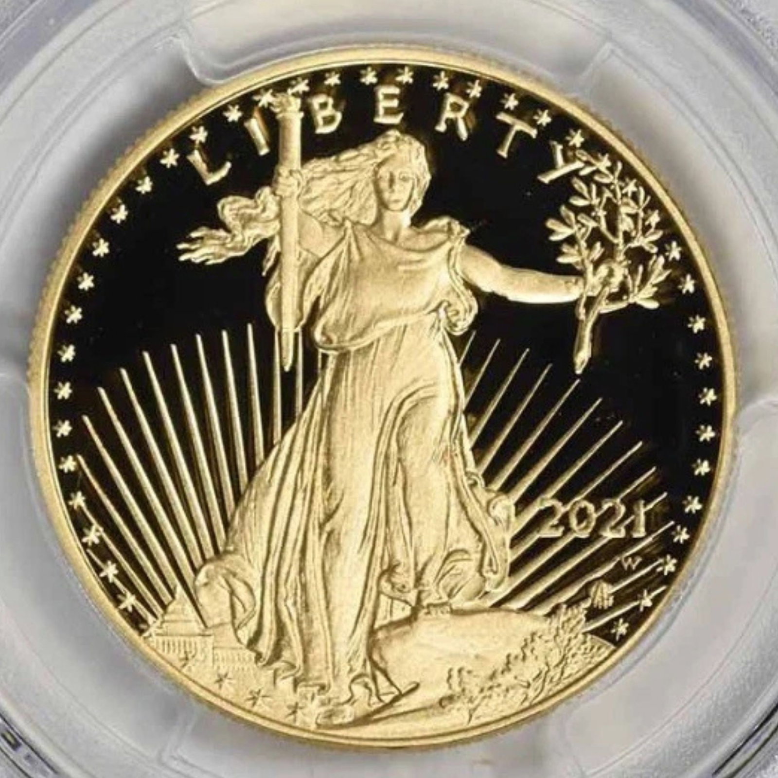 2021-W $50 AMERICAN PROOF GOLD EAGLE TYPE (1 of 2)