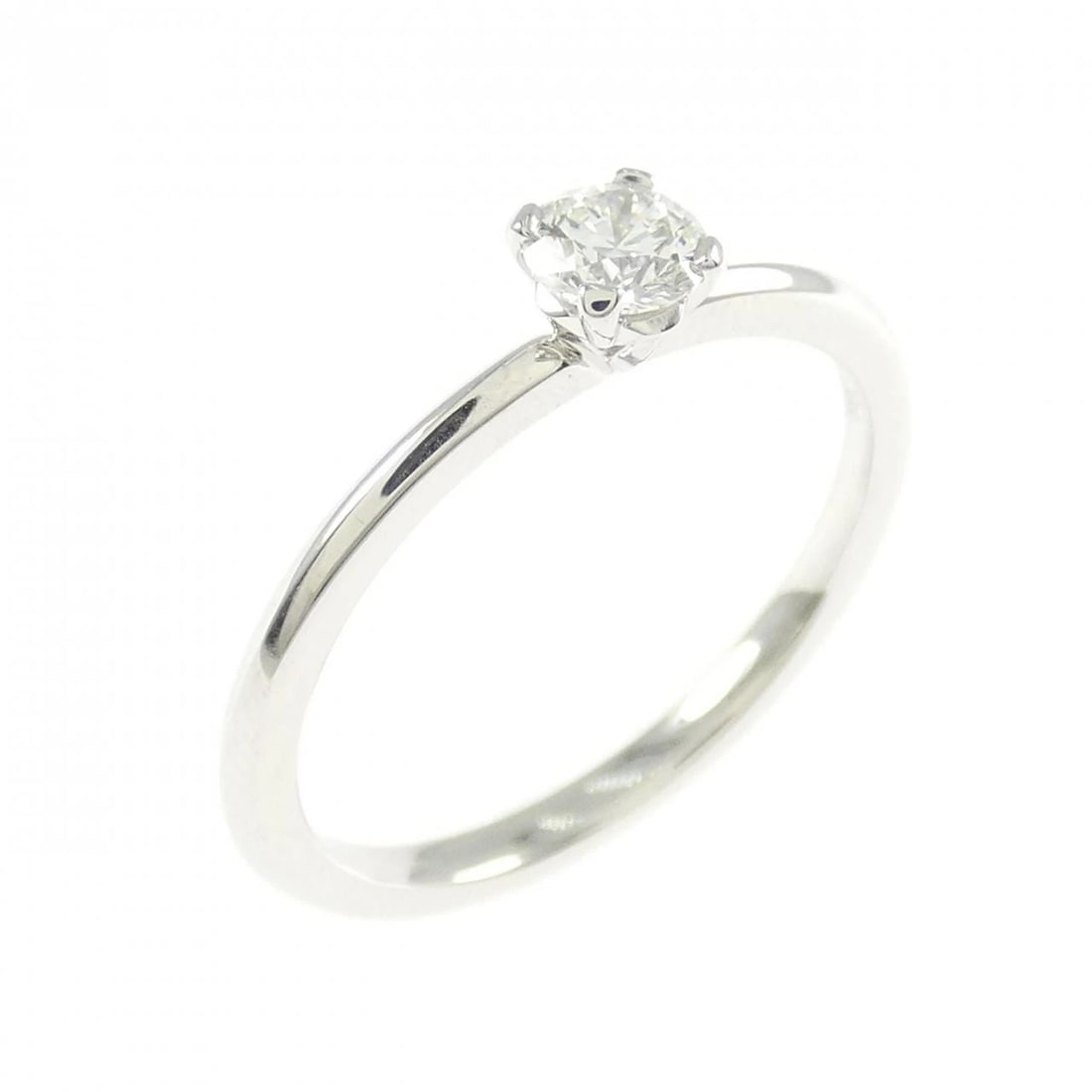 TIFFANY & CO. TRUE RING: TIFFANY & Co. True Ring Brand: TIFFANY&Co. Type/Style: TIFFANY & Co. Ring Material: Platinum950, Main Stone Natural Color: SILVER Size: US5 1/2 Accessories: None Accessories Notice: When purchasing