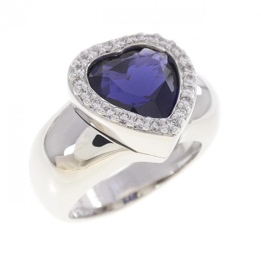 PIAGET IOLITE RING: PIAGET Iolite Ring Brand: PIAGET Type/Style: PIAGET Ring Material: 750 white gold, Main Stone Iolite Color: WHITE GOLD Size: US6 1/4(53) Accessories: None Accessories Notice: When purchasing